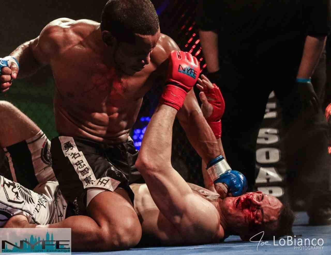 Najeeb Jones Brings Home the WKA MAA Belt- His THIRD Mixed Martial Arts Belt In NYC!