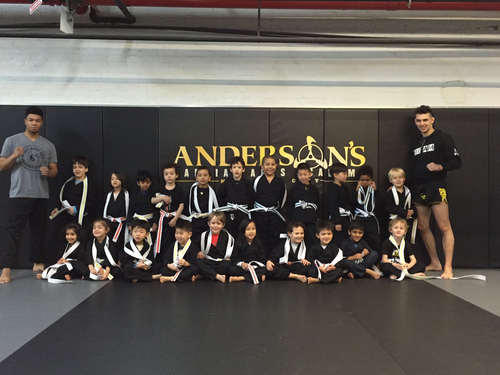 Andersons Martial Arts Kids Little Dragons Belt Promotions