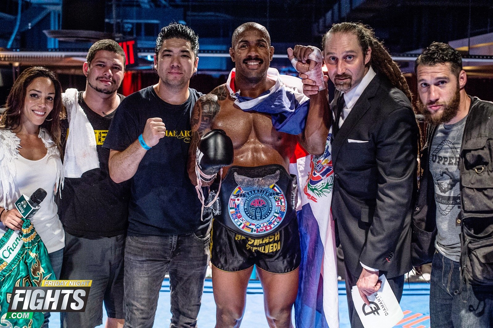 Andersons Martial Arts NYC’s Ariel Sepleuda Wins the North American Muay Thai Pro-Title Belt!