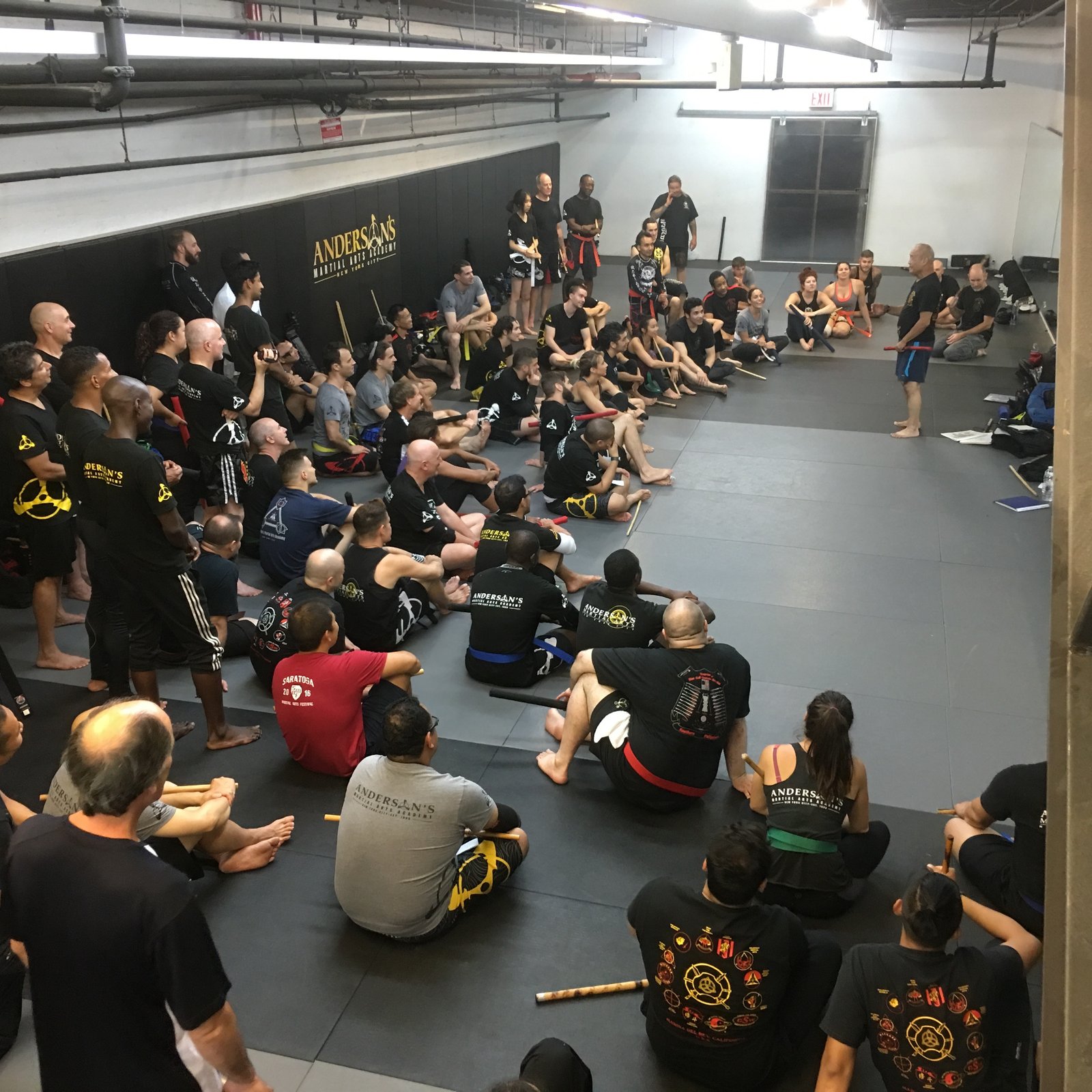 Guro Dan Inosnato Teaching Jeet Kune Do, Kali and Silat At Andersons Martial Arts Academy