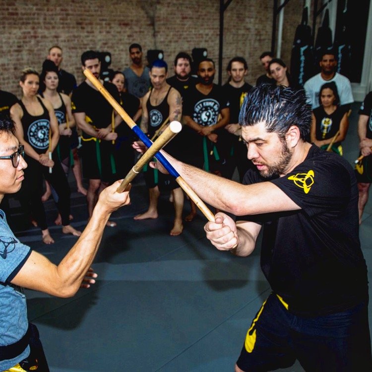 Guro Dan Inosanto and Bruce Lee