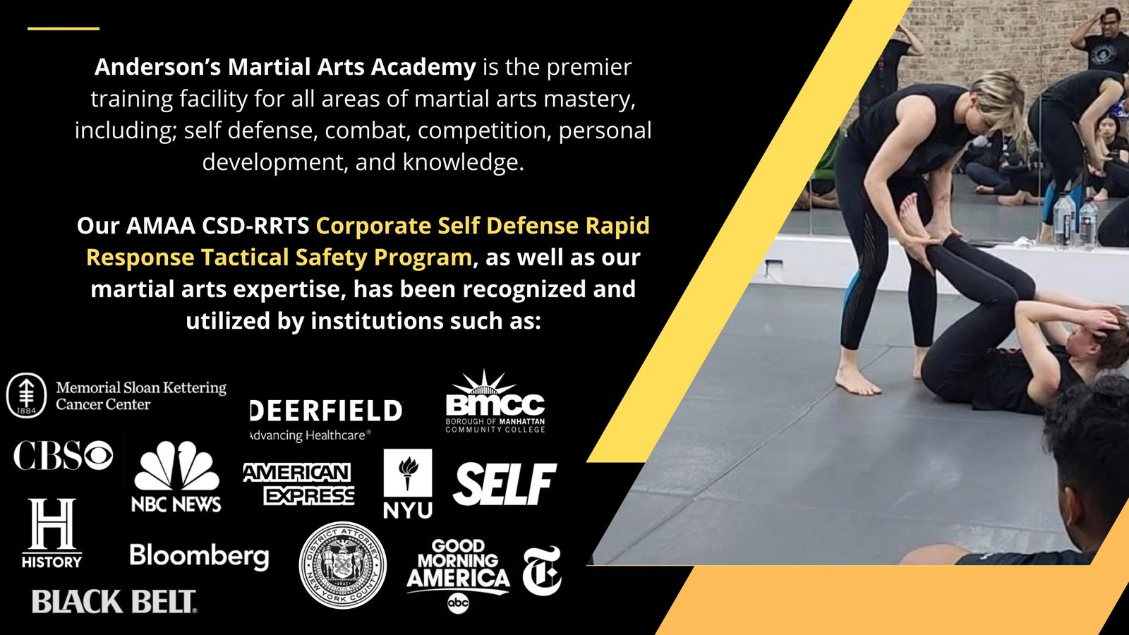 Corporate Self Defense - Rapid Response tactical safety program